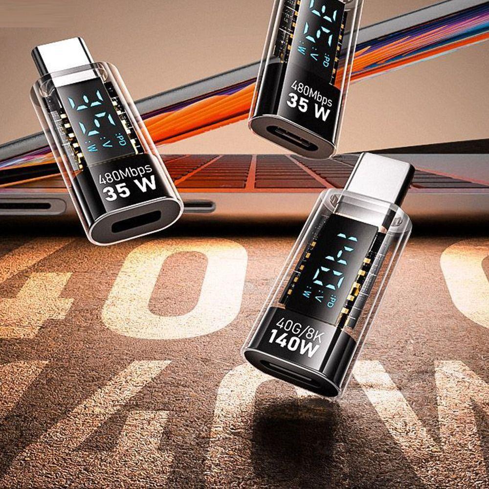 Цифровой светодиодный дисплей для iOS-конвертера 40 Гбит/с Type-C-удлинитель USB-C-адаптер для ноутбука