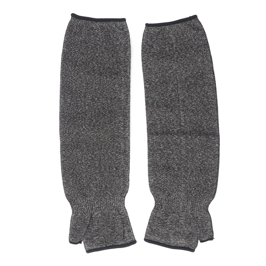 1 Pair Cut Resistant Sleeves 42cm Protective Arm Sleeves for Gardening Farming Yard Unisex