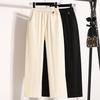 2025 Women Plus Size Spring Long Pants Elastic Basic Pants Slim Female Trousers White Pants 5XL