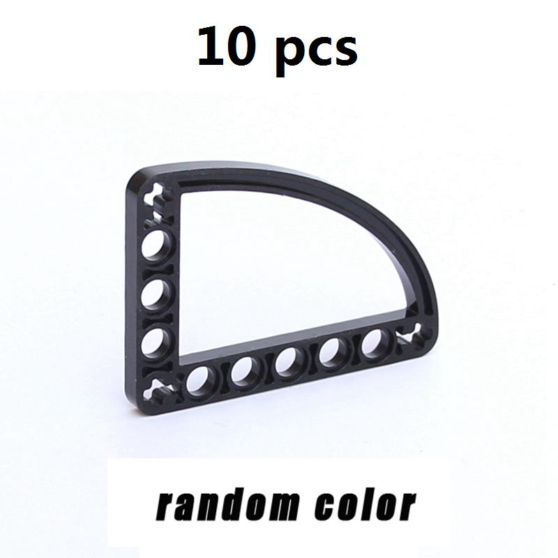 Moc Высокотехнологичные Детали Балка Тонкая с Отверстием для Оси L-образная DIY Строительные Блоки Аксессуары Образовательная Игрушка Совместимая с Деталями Lego