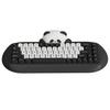 YUNZII C68 Беспроводная Механическая Милая Игровая Клавиатура Панда с Тремя RGB для Сертификации по Техническим Стандартам Клавиатура, Дизайн, 65% Беспроводная,