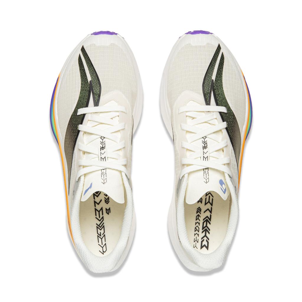 Li Ning Feidian 6 Challenger Амортизирующие Нескользящие Низкие Повседневные Беговые Кроссовки Женские Шампанское Белый ARMW004-28