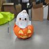 Винтажные Хэллоуинские фигурки тыкв, смоляной декор с милыми привидениями на тыквах, жуткий домашний декор для использования в помещении и на улице