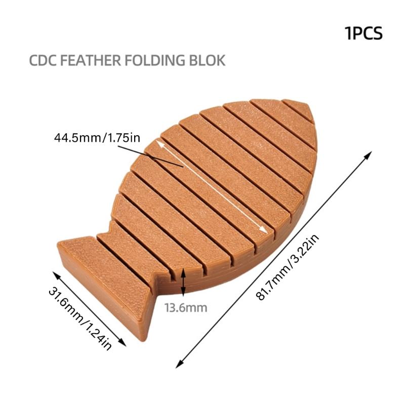 Fly Tying Tool Set Hackle Clamps Feather Plier Fishing Accessory for Tying and Crafting High Strength