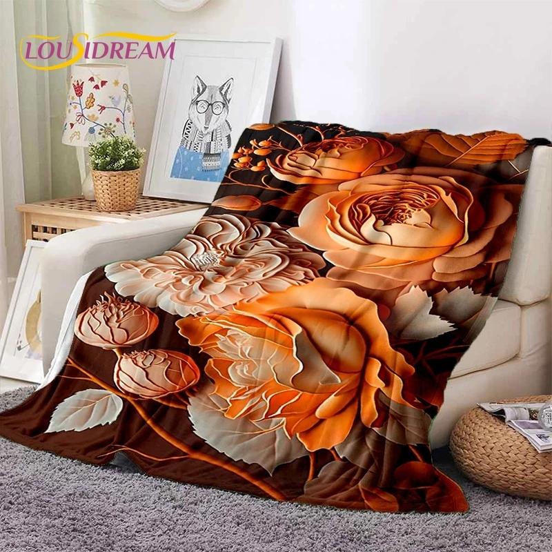 Мягкие одеяла Dream Sun Flowers Nordic Daisy, сохраняющие тепло, удобные одеяла для пикника, кровати, дивана, дома, спальни, подарок