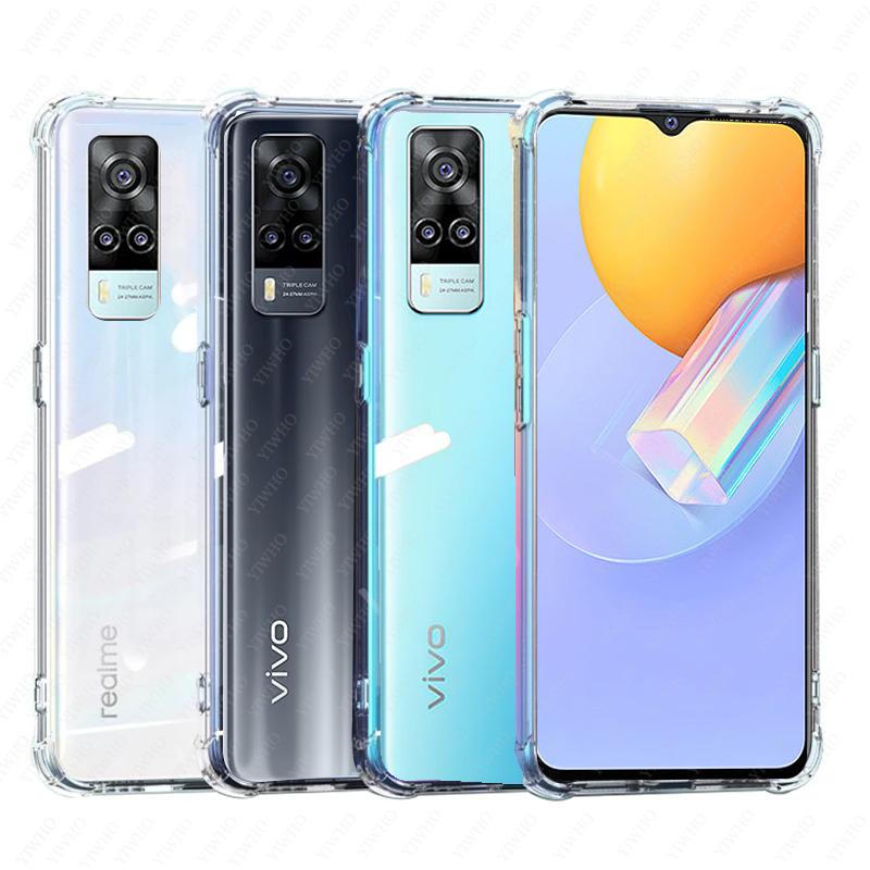 Прозрачный ультратонкий прозрачный силиконовый чехол для VIVO Y31, мягкий защитный чехол из ТПУ для Vivo Vivi Y 31 31y V2036, чехлы