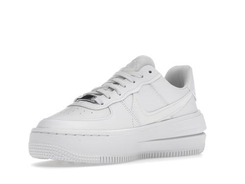 Nike Air Force 1 PLT.AF.ORM Тройные белые - DJ9946-100