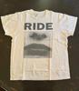 Винтажная футболка с коротким рукавом RIDE Band Collection, белая, все размеры, унисекс