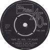 7inch Record JUNIOR WALKER & THE ALL STARS - Take Me Girl, I'm Ready TMG840 Tamla Motown 1973 UK Soul/Funk Used