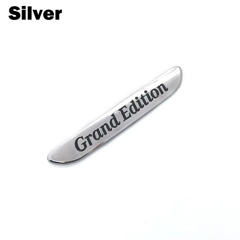 1Pcs 3D Metal Grand Edition Car Side Fender Rear Trunk Emblem Badge Sticker Decals for Mercedes-Benz,Car Decorations Stlying