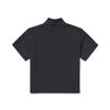 [Snowpeak] Silky Women's Half-Zip Short-Sleeve T-shirt Dark Navy (S25MWFZT05)