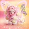 Pop Mart Skullpanda Моя Маленькая Серия Плюшевый Брелок Разнообразная Коробка 6 Штук Коллекционная Фигурка Игрушка