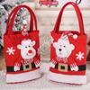 Large Capacity Christmas Handbag Santa Claus Christmas Gift Bag Creative Candy Tote Bag New Year