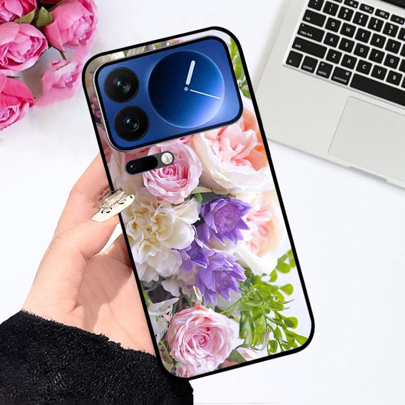 Силиконовый чехол для Xiaomi 17Pro/17 Pro Max, противоударная задняя крышка телефона, милые расписные Fundas для Xiaomi17 Pro Max, мягкий ТПУ корпус