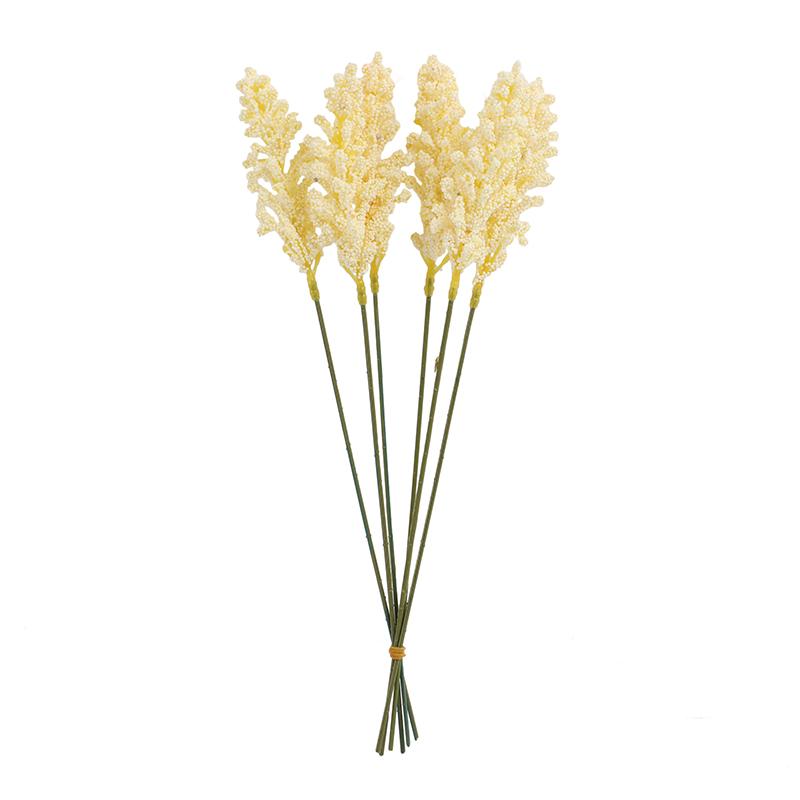 2 шт. Пучки Декоративные Колосья Зерновых Рустикальная Пена Реалистичные На ощупь Стебли Пшеницы Искусственный Домашний Декор Симуляция Искусственная Свадьба 32 см