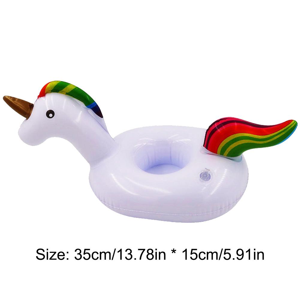Pool Drink Floats Pool Inflatables Drink Holder Drink Floaties Floating Cup For Summer Swimming Pool Party Baby Shower Favors