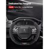 Чехол на руль автомобиля 34 см для Peugeot 106 107 108 206 207 208 301 307 308 406 408 508 607 2008 3008 4008 5008 GT RCZ Rifter