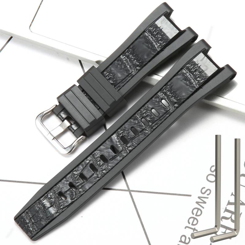 Резиновый ремешок для часов Casio G-SHOCK Серии GST GST-W300 210 400G S130 S310 S330 B100 Ремешок для часов Спортивный Водонепроницаемый Браслет