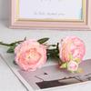 European 3-Head Peony Artificial Flower, Western Rose Design for Home & Wedding Decoration (MW51010)