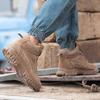 Fashion Construction Men Safety Shoes With Steel Toe Work Boots Man Anti-Slip Indestructible Work Shoes Male Anti-Puncture Safety Boots