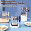 Nut Chopper Manual Nut Grinder for All Nuts Efficient Mixing Hand