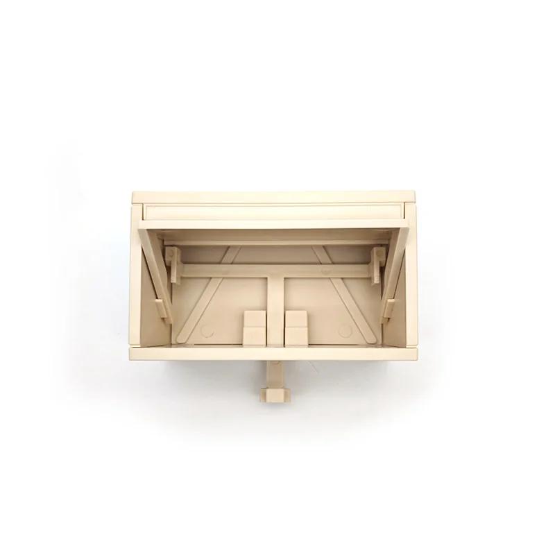 Держатель для ключей в гараж с открывающейся дверью Веселый брелок для гаража Настенный держатель для ключей автомобиля Простая установка Настенное украшение Подарки