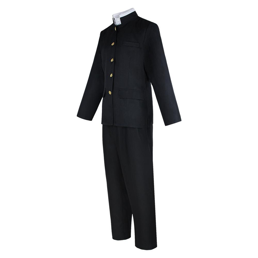 Anime Chainsaw Man Cosplay Costume Denji Yoshida Hirofumi Black School Uniform DK Halloween Christmas Gift Cosplay