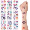10pcs Cartoon Mermaid Tattoo Stickers Waterproof Temporary Tattoo Girls Mermaid Birthday Party Decor Supplies Kids Gift Favors