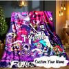 Custom Name Friday night Blanket  Ideal Bedding Blanket Perfect for Travel, Camping, Living Rooms, Offices, Sofas, Fan Christmas gift