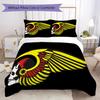 Gang violence Motorcycle enthusiasts Hells Angels Motorcycle Club provides comfortable bedding covers and pillowcases for home use (without core) K2
