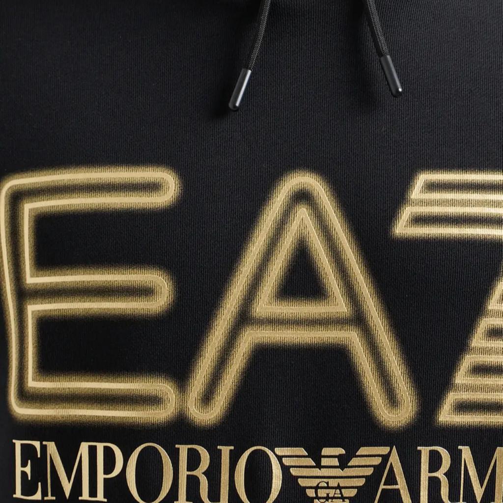 EMPORIO ARMANI EA7 SS24 Sweatshirt Men's Black 3DPM64-PJSHZ-0208