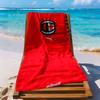 Ac Milan Beach Towel Super Soft Absorbent Comfortable Lightweight