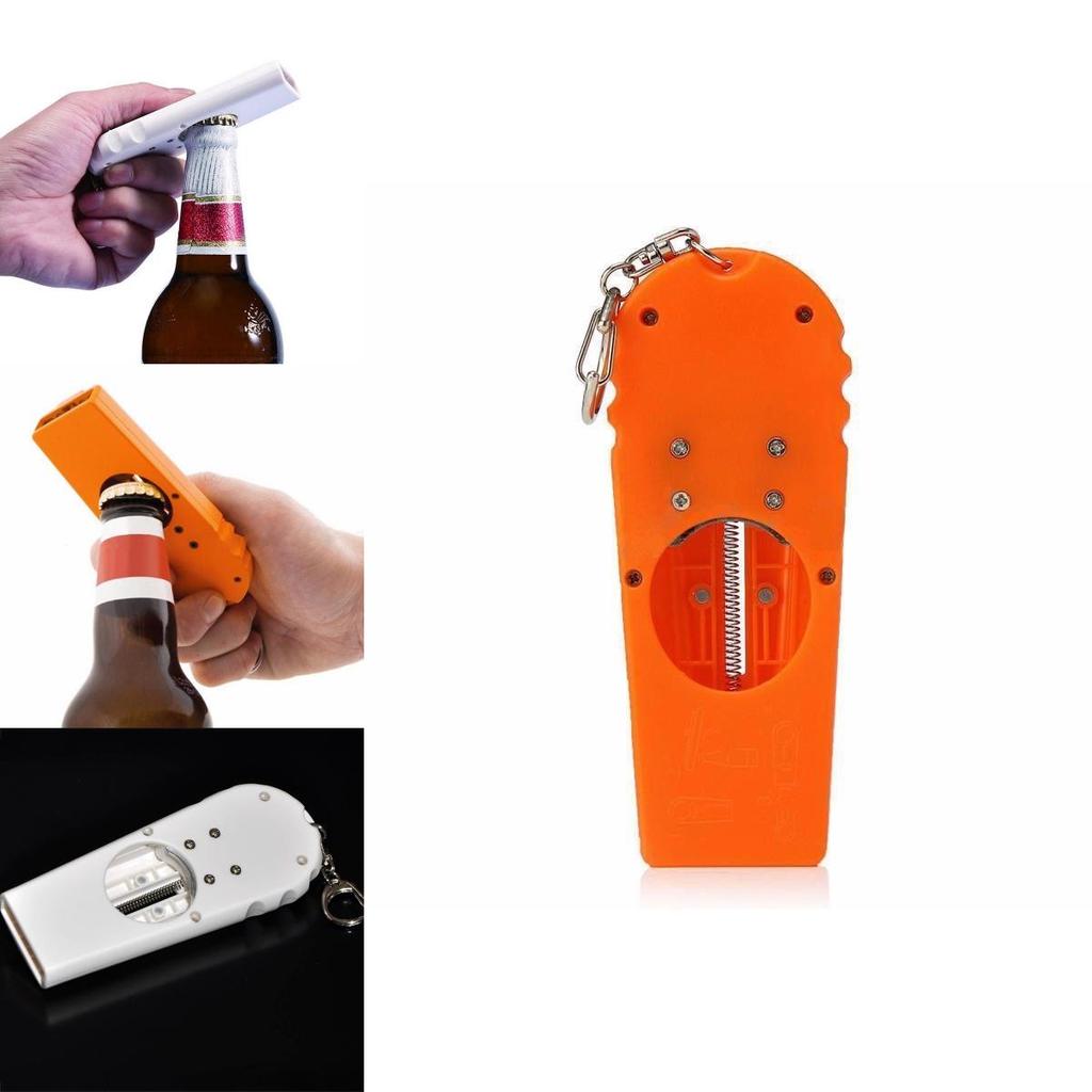 Уникальная летающая открывалка для пивных бутылок с пусковым механизмом для крышек и инструментом-брелком