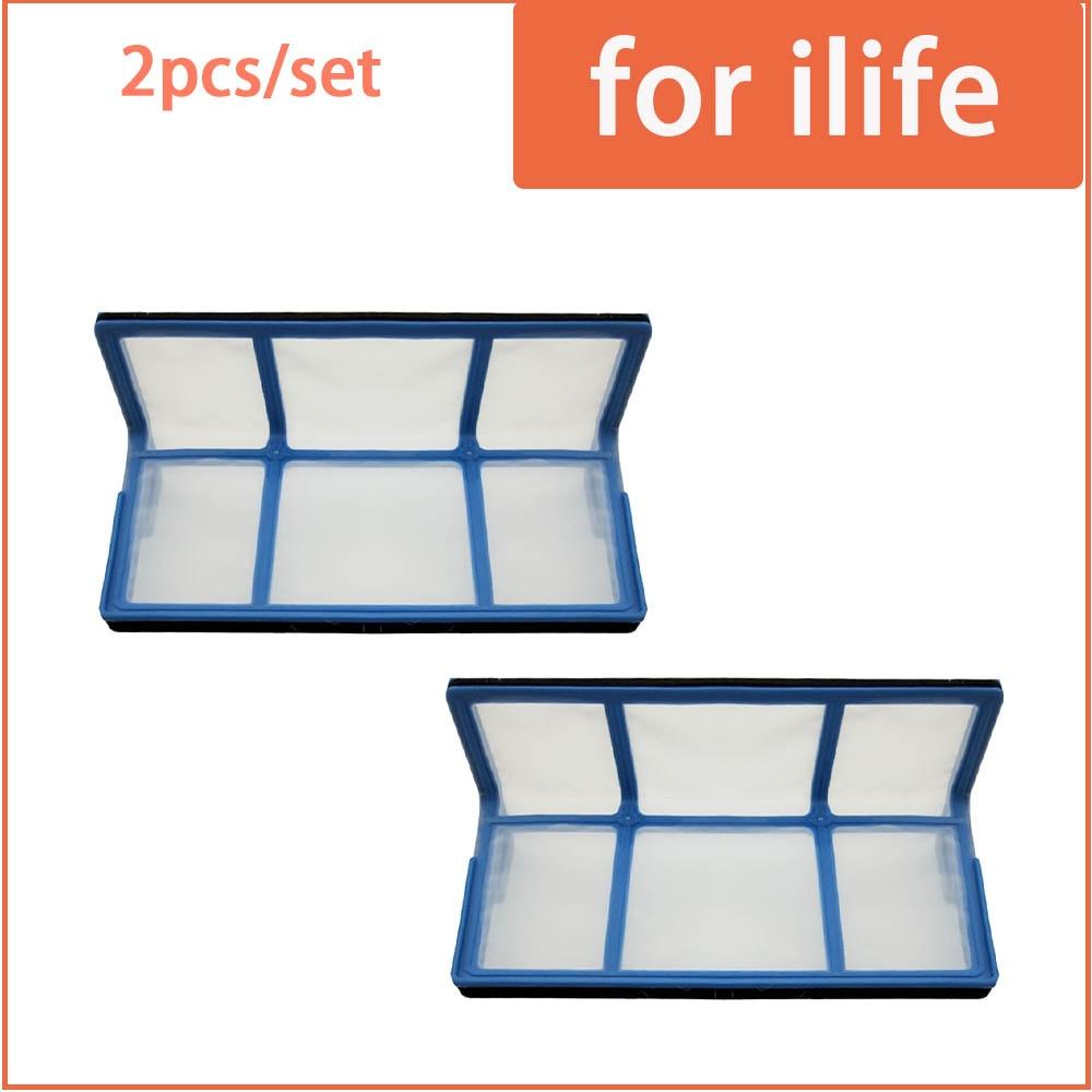 Для Ilife v5 v5s V3 V3s v5pro V50 V55 x5 v5s Pro Запчасти для пылесоса-робота Боковая щетка Основной пылевой фильтр Швабра Hepa-фильтр