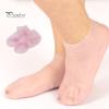 1 пара защитных чехлов для ног, силиконовые, водонепроницаемые, устойчивые к трещинам, смягченные мозоли, кератинизированные накладки для ног, пляжные носки, пленка для ног против сухости и трещин