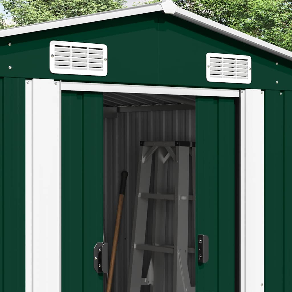 Tool Shed 257 x 392 x 181 cm Metal Green