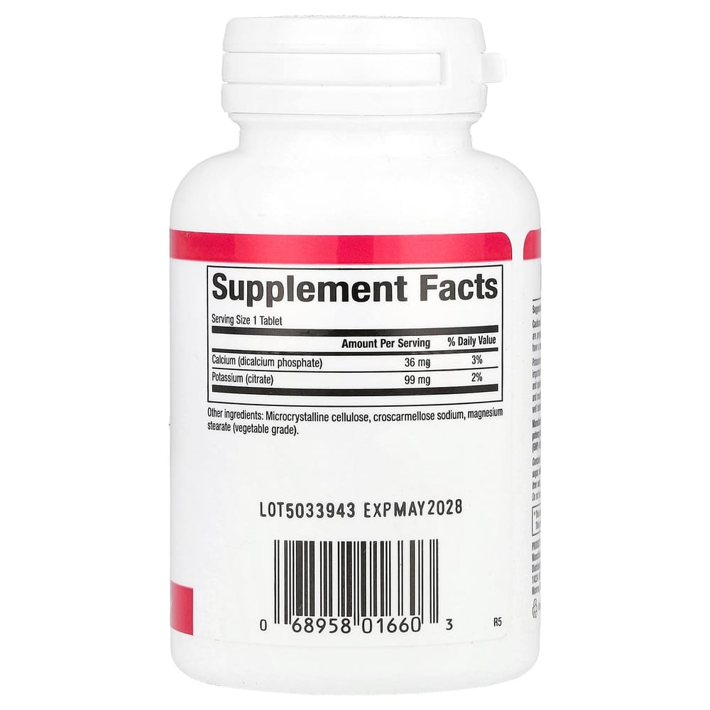 Natural Factors Potassium Citrate 99mg 90 Tablets