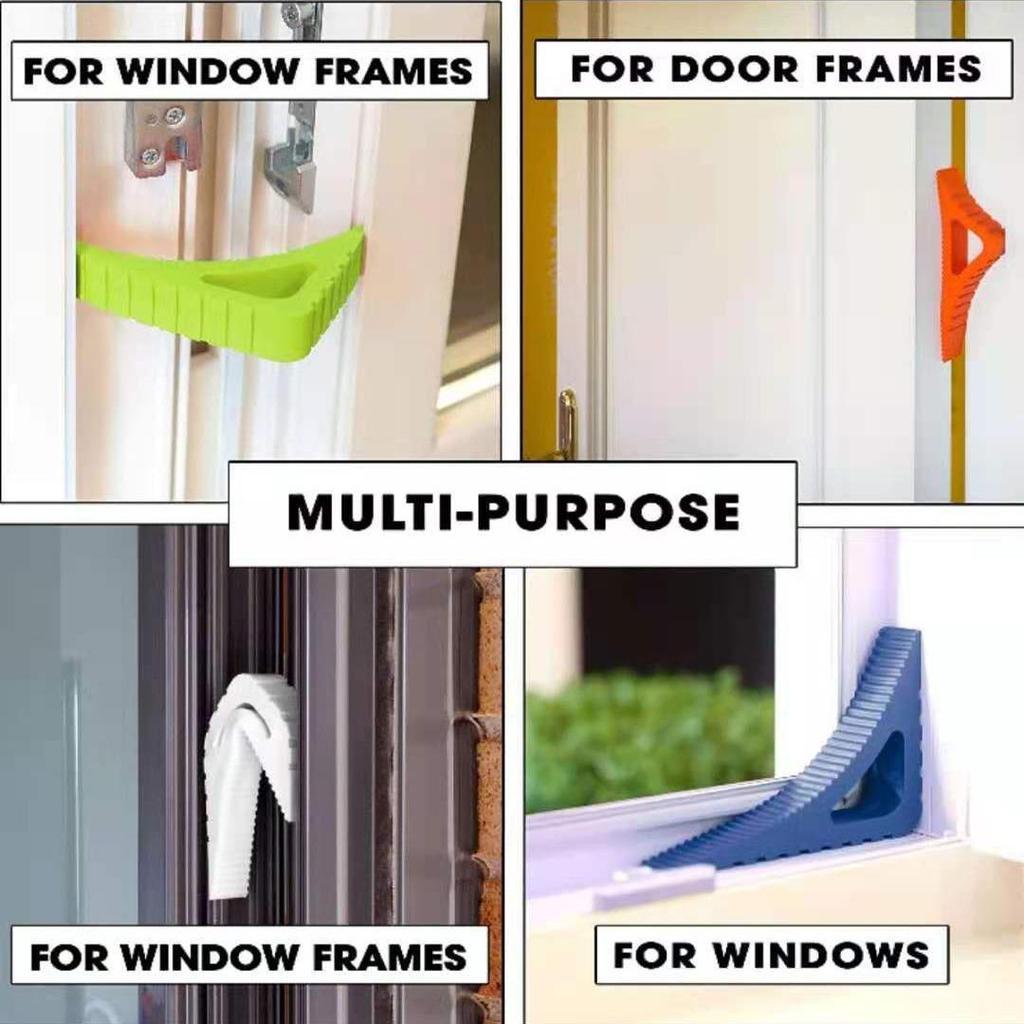 Children's Safety Door Stopper - Anti-Collision, Anti-Pinch, No-Punch Installation