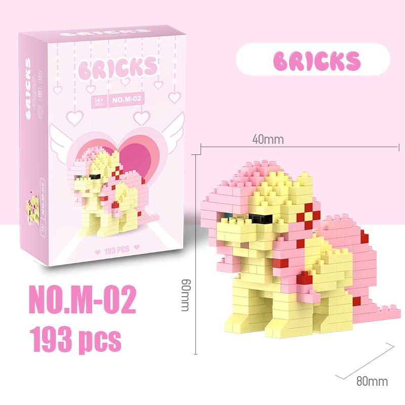 My Little Pony Строительные Блоки Лего Девочки из Эквестрии Фигурка Твайлайт Спаркл Строительные Блоки Мультяшный Персонаж Игрушки Для Детей