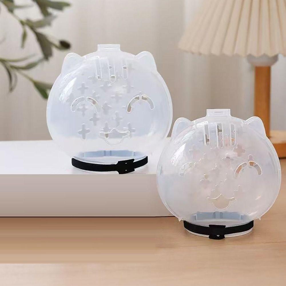 Transparent Breathable Cat Muzzle Anti-Licking Cat Mask Cover Helmet Lightweight Cat Space Hood