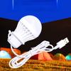1PC Cold Emergency Reading 5W Portable Lamp Light USB Ball Bulb Night LED