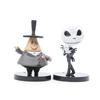 The Nightmare Before Christmas Skull Jack Figure Collectible Toy Pvc Material 10 Assorted Colors Set