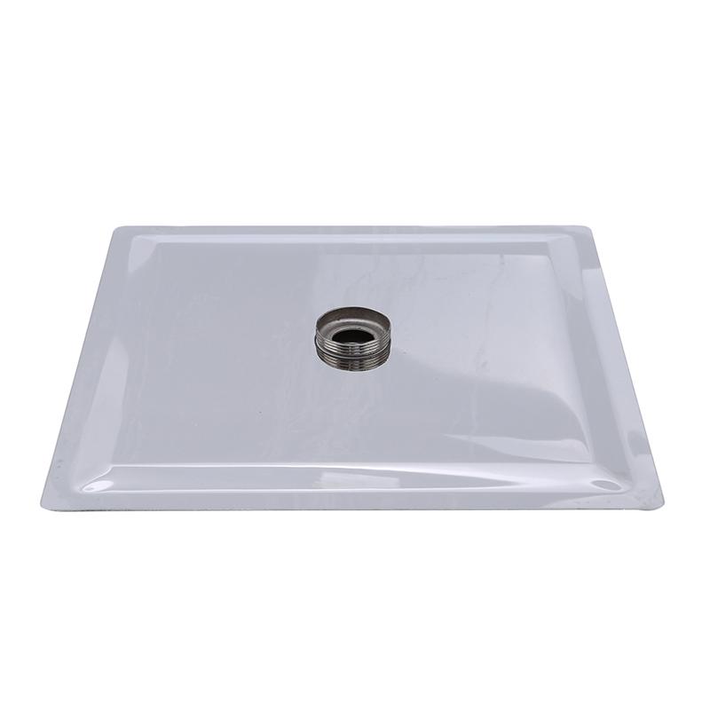 Stainless Steel Ultra-thin Top Spray Supercharged Shower Head