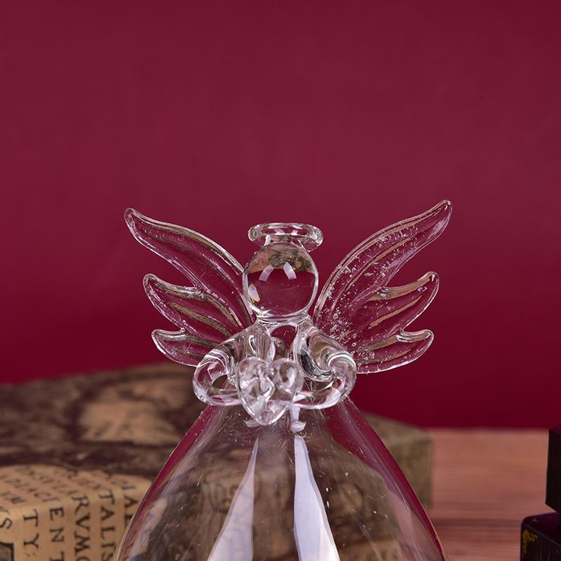 Angel Glass Tea Light Candle Holder Home Party Decor Candlestick Storage Holders