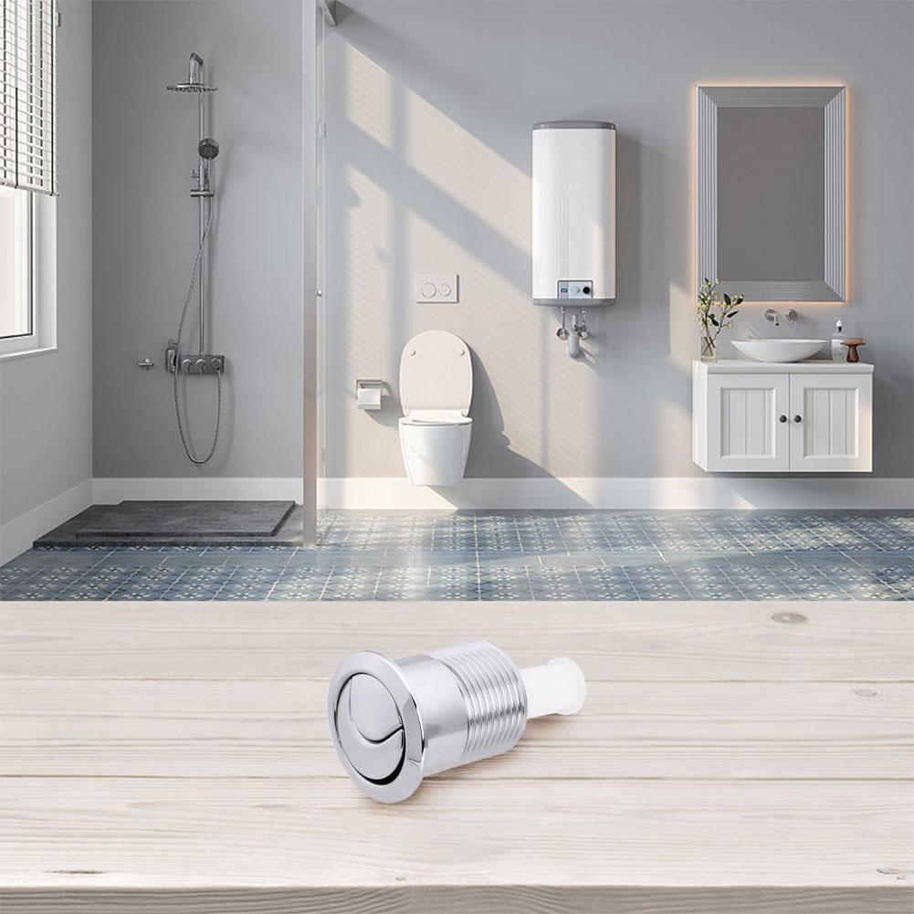 For Siamp For Skipper 45 Dual Flush Toilet Button Chrome Cistern Push Button