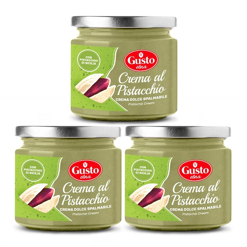 Etna Italy Pistachio Cream Doujjonku 190G X 3-Pack Set