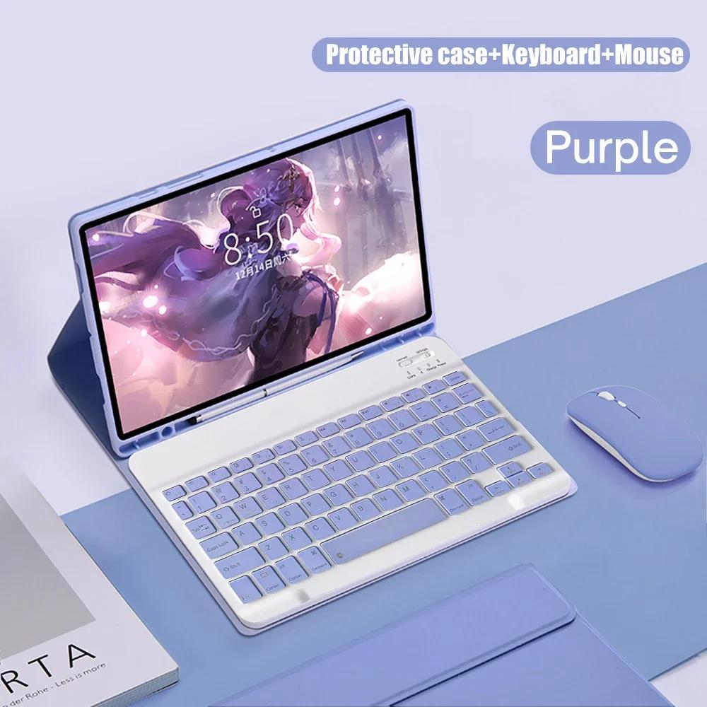 Новый чехол-клавиатура серии S10 для Samsung Galaxy Tab S10 FE Plus + 13.1 для S10 Ultra Funda Клавиатура Ударопрочный чехол для планшета