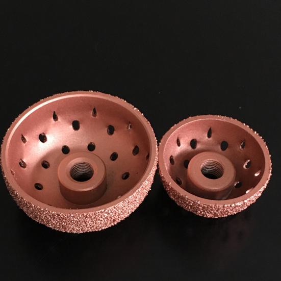 1 Set Tire Buffing Wheel Bowl with Holes Professional Car Tire Repair Grinding Head Workshop Supply