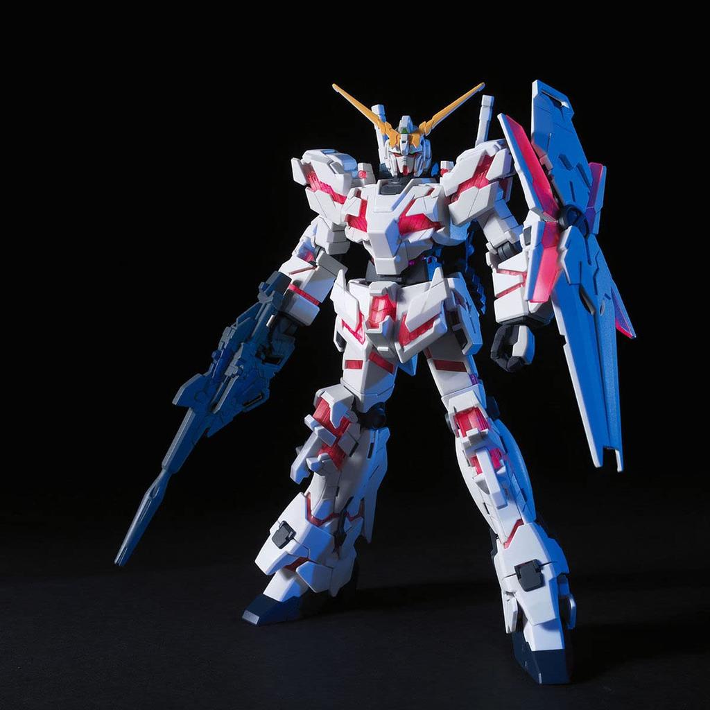 BANDAI SPIRITS HGUC Mobile Suit Gundam UC Unicorn Gundam Destroy Mode масштабная пластиковая модель 1/144 с цветовой кодировкой многоцветная