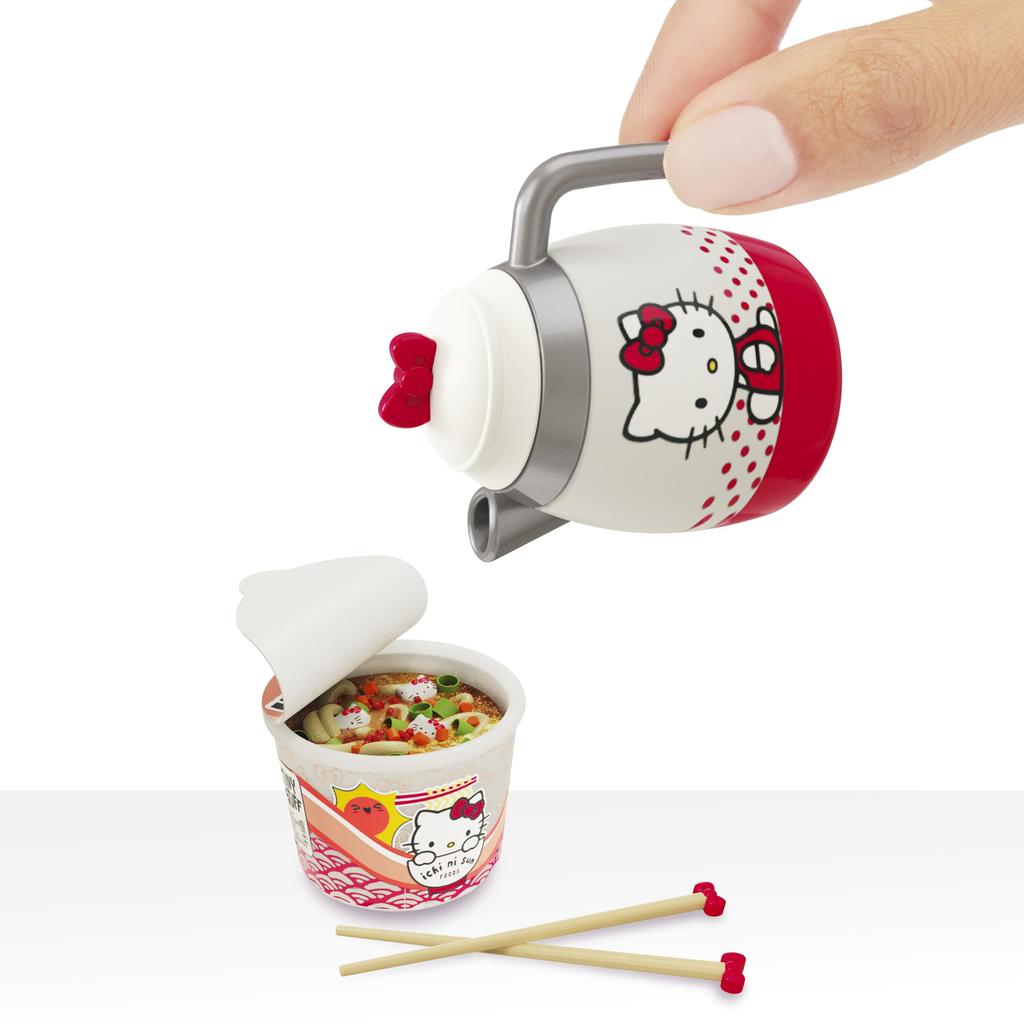 Миниатюрные коллекционные фигурки MGA's Miniverse Make It Mini Food Hello Kitty, Sanrio, Таинственная упаковка-сюрприз, Сделай сам, Рукоделие, Игра с смолой, Еда-реплика, Новинка, Нет